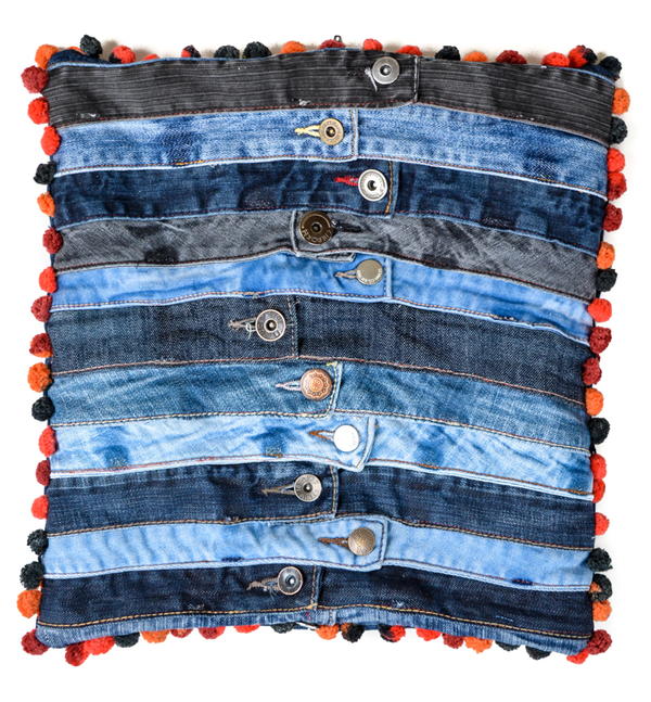 Denim Waistband Cushion Denim Waistband Cushion