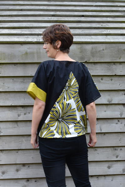 Refashioned Dress into a Kamino Top Refashioned Dress into a Kamino Top