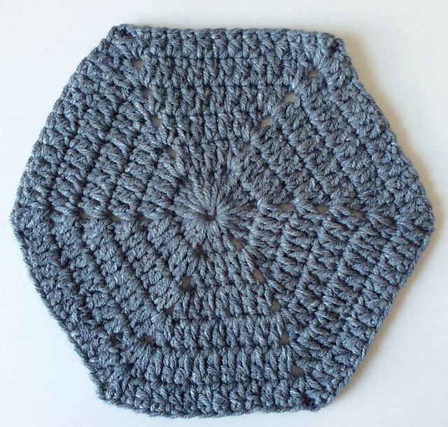 Solid Granny Hexagon Solid Granny Hexagon