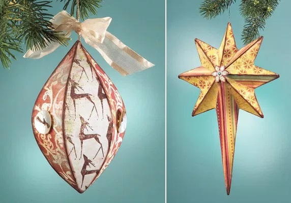 Decoupage Paper Ornament