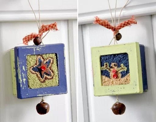 Needle Punch Ornaments