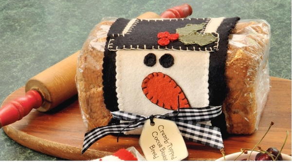 Snowman Bread Wrap
