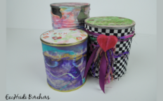 Recycled Gift Cans