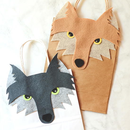 Wolf Gift Bag Tutorial Wolf Gift Bag Tutorial