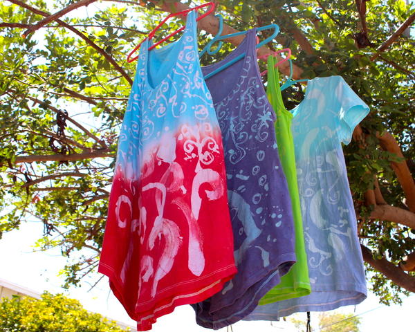 DIY Batik Shirts DIY Batik Shirts