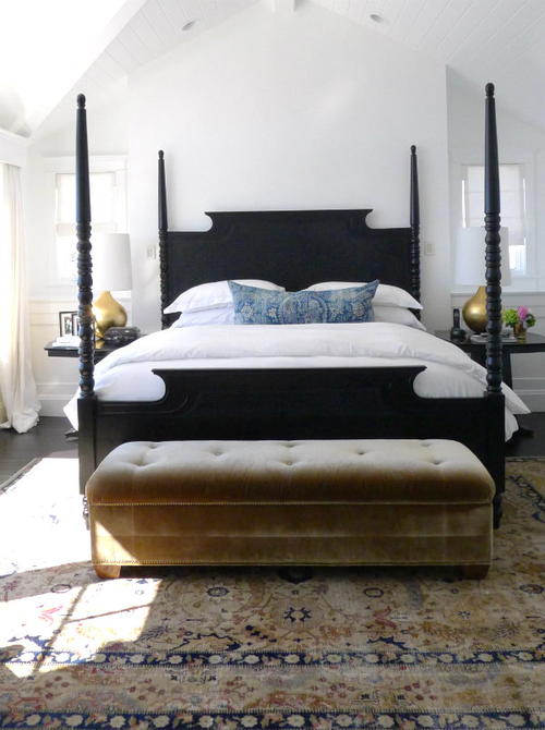 Modern Four-Poster Bed Frame Tutorial Modern Four-Poster Bed Frame Tutorial