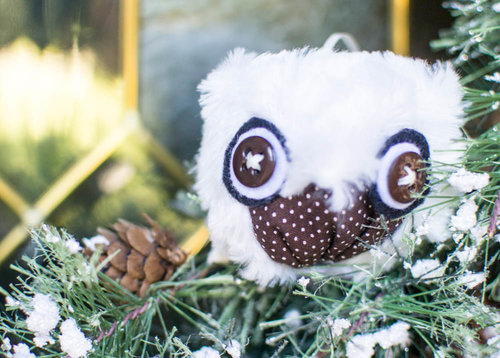 Perched Owl Ornament Pattern Perched Owl Ornament Pattern