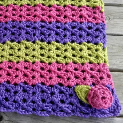 Crochet Baby Blanket and Play Mat