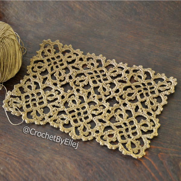 Kings Lace Square Motif Kings Lace Square Motif