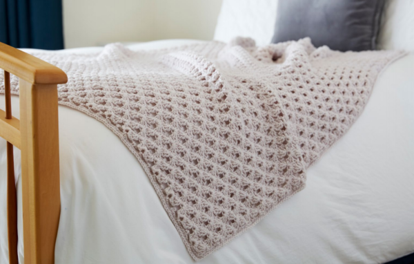 Hygge Happy Crochet Throw Pattern