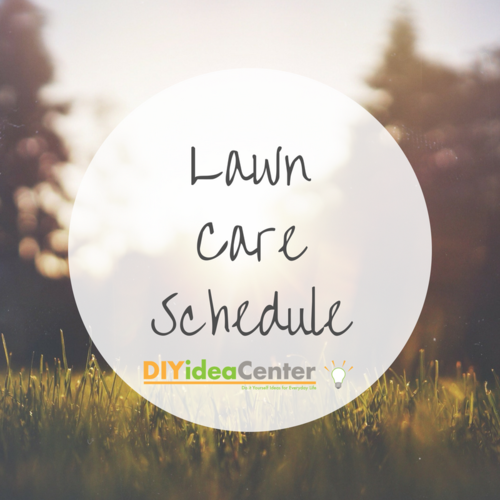 Lawn Care Schedule Lawn Care Schedule