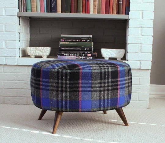 Vintage Skirt Ottoman Upholstery Project Vintage Skirt Ottoman Upholstery Project