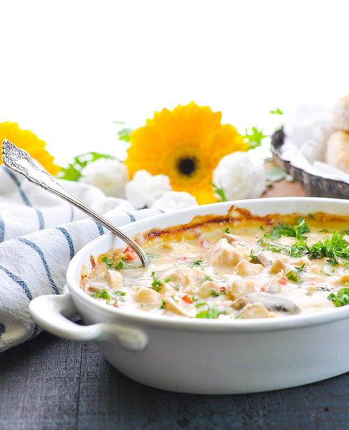 Easy Chicken a la King Recipe Easy Chicken a la King Recipe