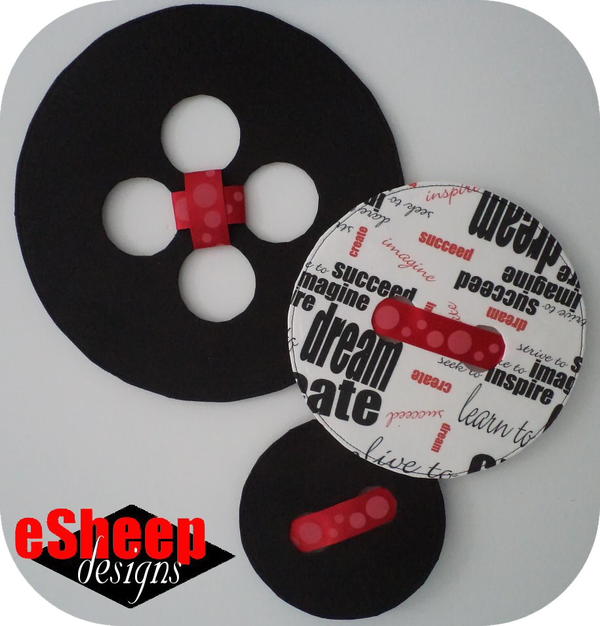 Big Buttons Wall Art Big Buttons Wall Art