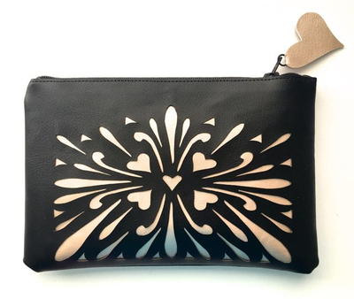 Silhouette Zippered Pouch