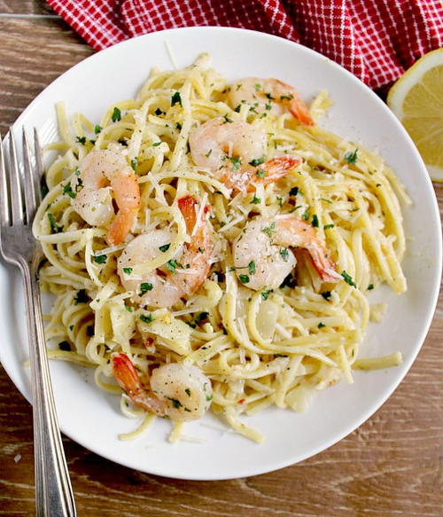Lemon Garlic Parmesan Shrimp Pasta Lemon Garlic Parmesan Shrimp Pasta