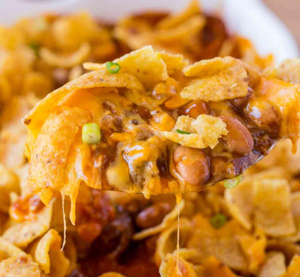 Cheesy Crunchy Frito Pie Recipe Cheesy, Crunchy Frito Pie Recipe