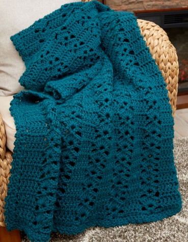 Falling Leaves Afghan Pattern Falling Leaves Afghan Pattern