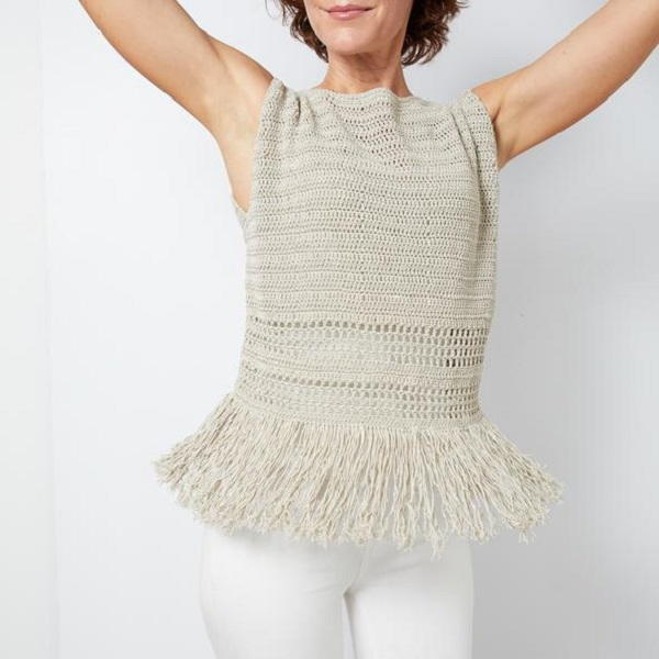 Fringe Tank Top Crochet Pattern_1 Fringe Tank Top Crochet Pattern_1
