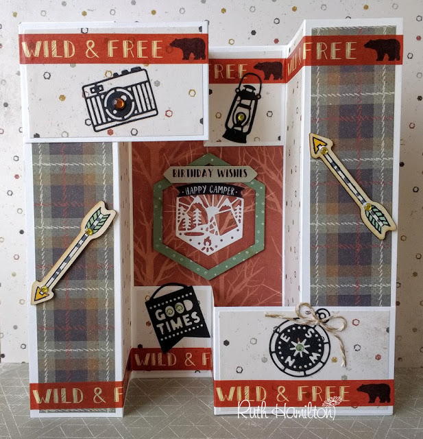 Lost and Found Double Z Fold Card Lost and Found Double Z Fold Card