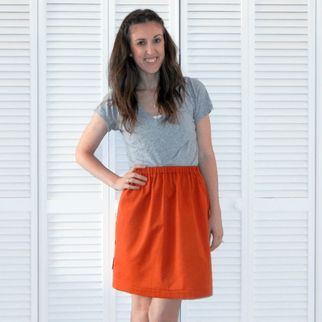 Super Simple DIY Skirt Super Simple DIY Skirt