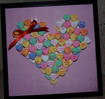Conversation Candy Heart Picture