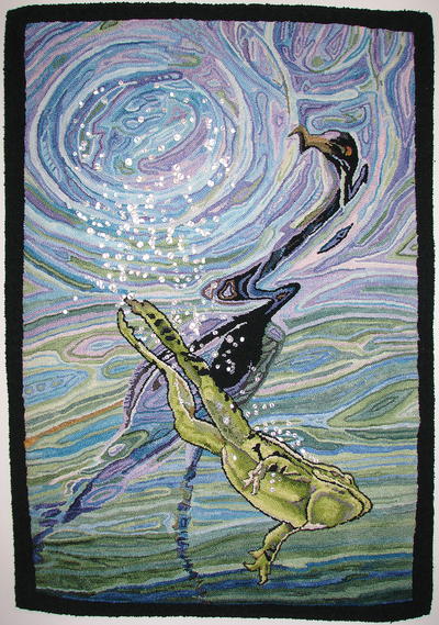 Southern Leopard, Frog, and Tri-Colored Heron, Celebration XXII