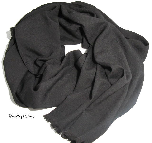 How to Sew a Chiffon Scarf