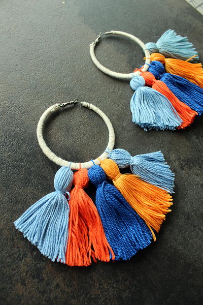 How to Make Easy Boho Tassel Earrings How to Make Easy Boho Tassel Earrings