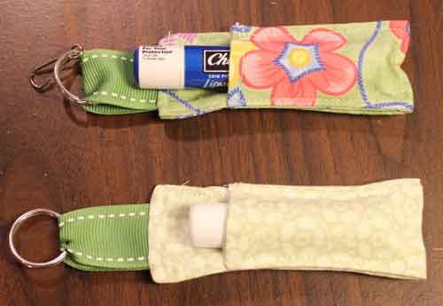 DIY Chapstick Holder Keychain DIY Chapstick Holder Keychain