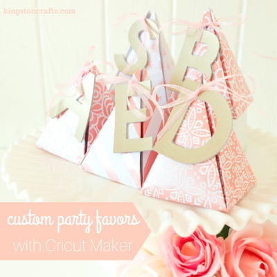 Foil Embossed DIY Custom Party Favors