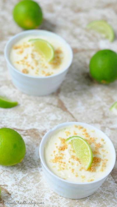 Easy Key Lime Pie Pudding Shots