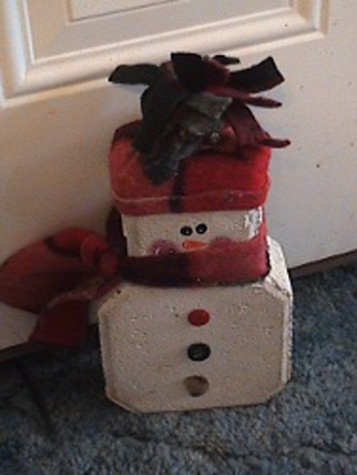 Doorstop Snowman Doorstop Snowman