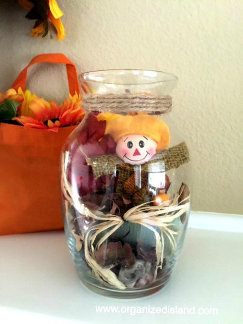 Scarecrow in a Jar Craft Scarecrow in a Jar Craft