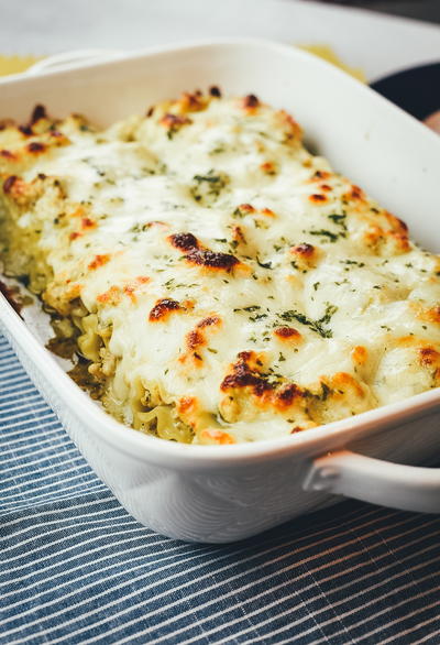 Creamy Chicken Pesto Lasagna Rolls Creamy Chicken Pesto Lasagna Rolls
