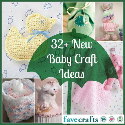 32 New Baby Craft Ideas