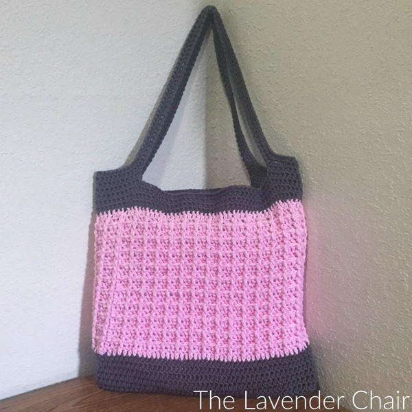 Waffle Stitch Market Tote Waffle Stitch Market Tote