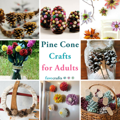 Pine Cone Crafts for Adults