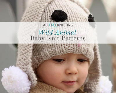 Wild Animal Baby Knit Patterns