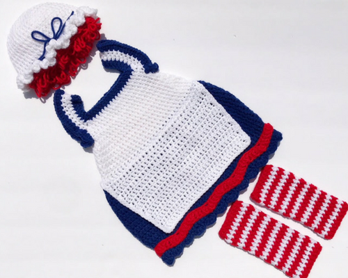 Crochet Raggedy Ann Costume Crochet Raggedy Ann Costume
