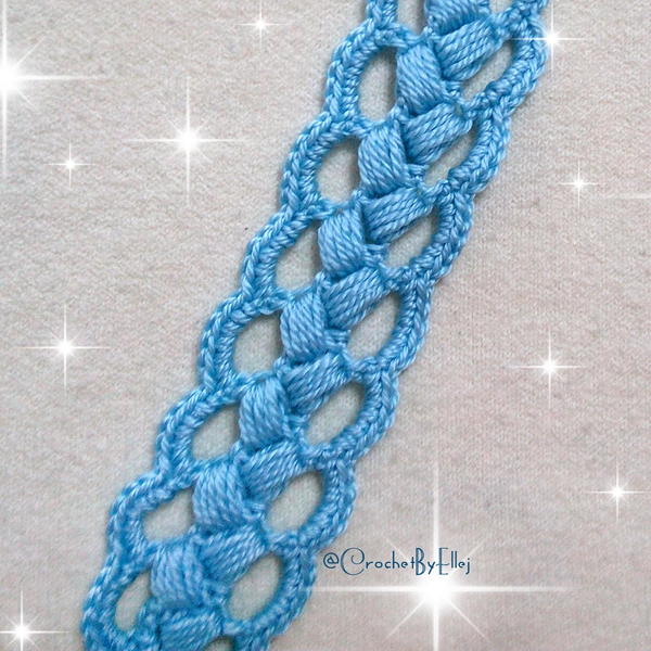 Puff Braid Ribbon Lace Puff Braid Ribbon Lace