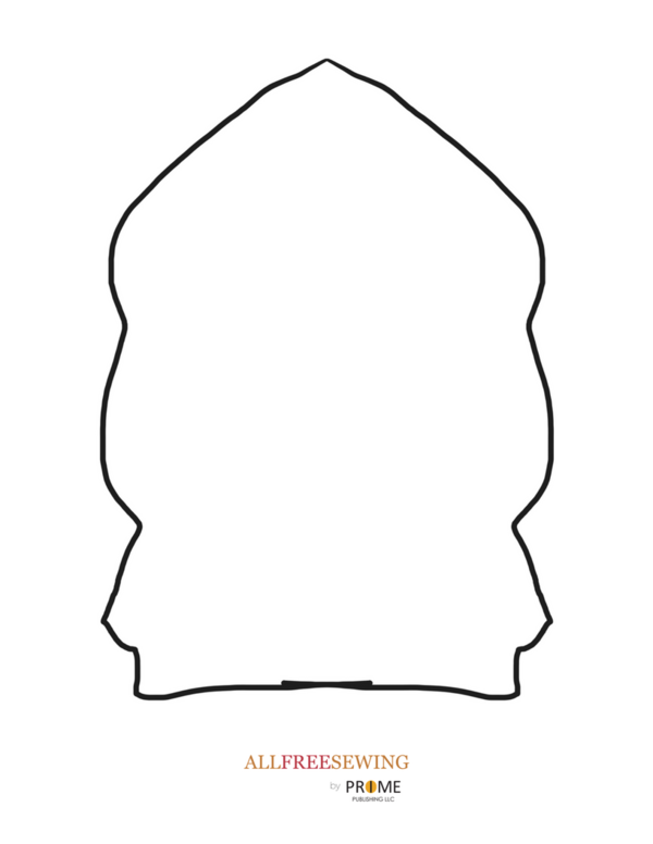 Felt Monster Template #9 Felt Monster Template #9