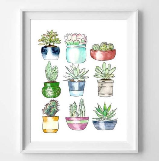Adorable Succulents Free Printables Adorable Succulents Free Printables