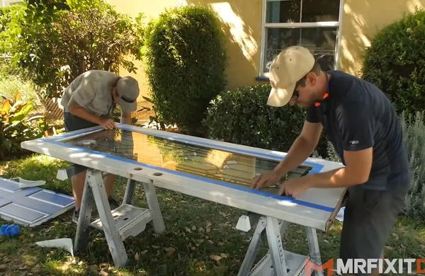 Glass DIY Front Door Makeover Glass DIY Front Door Makeover