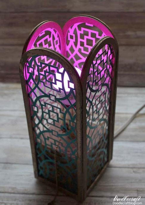Luxurious Lantern DIY Paper Lampshade Luxurious Lantern DIY Paper Lampshade