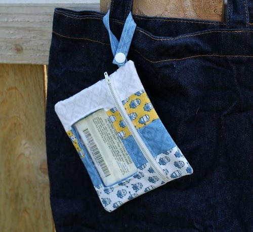 Mini Minion Zippered Pouch Sewing Pattern
