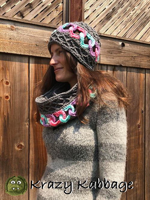 Hearts and Diamonds Infinity Scarf Hearts and Diamonds Infinity Scarf