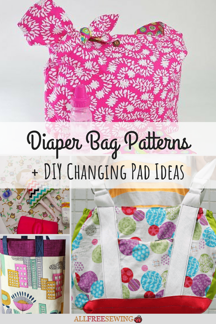 21 Diaper Bag Patterns (+ DIY Changing Pad Ideas)