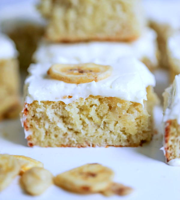Yummy Sour Cream Banana Bars Yummy Sour Cream Banana Bars