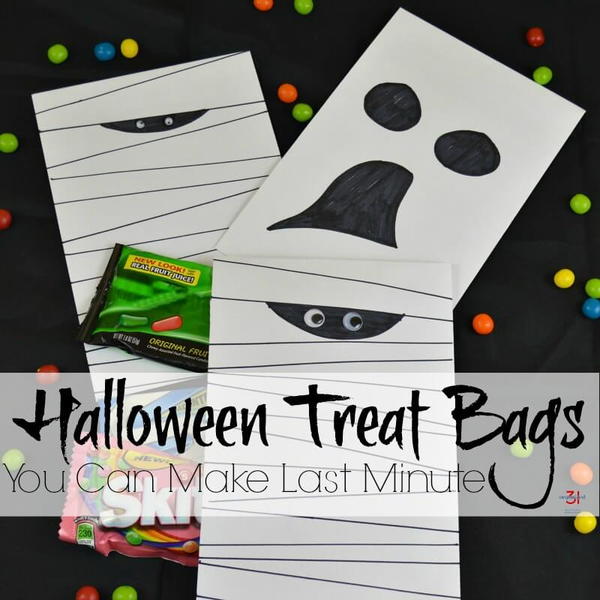 DIY Halloween Treat Bags DIY Halloween Treat Bags